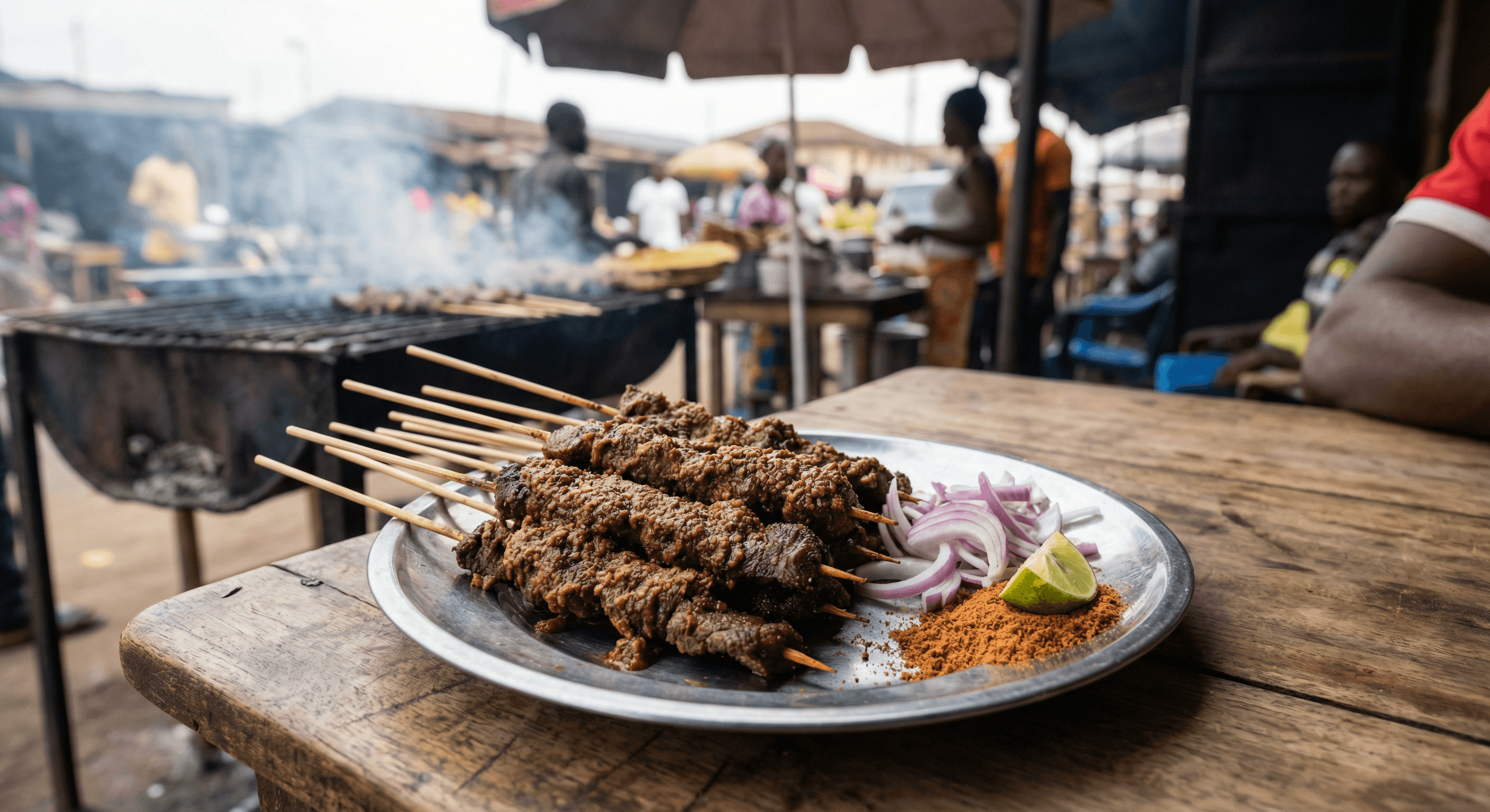 Chinchinga, Ghanaian suya skewers