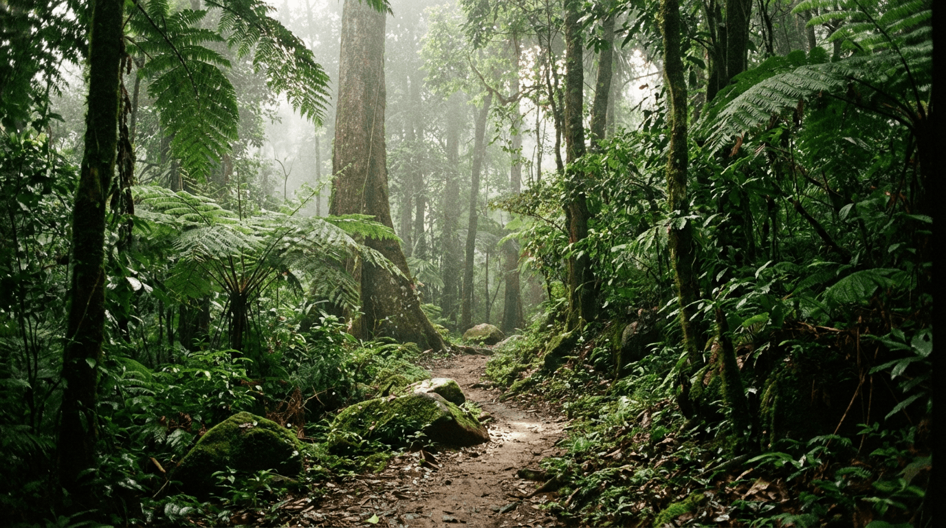 Kakum National Park canopy walkway