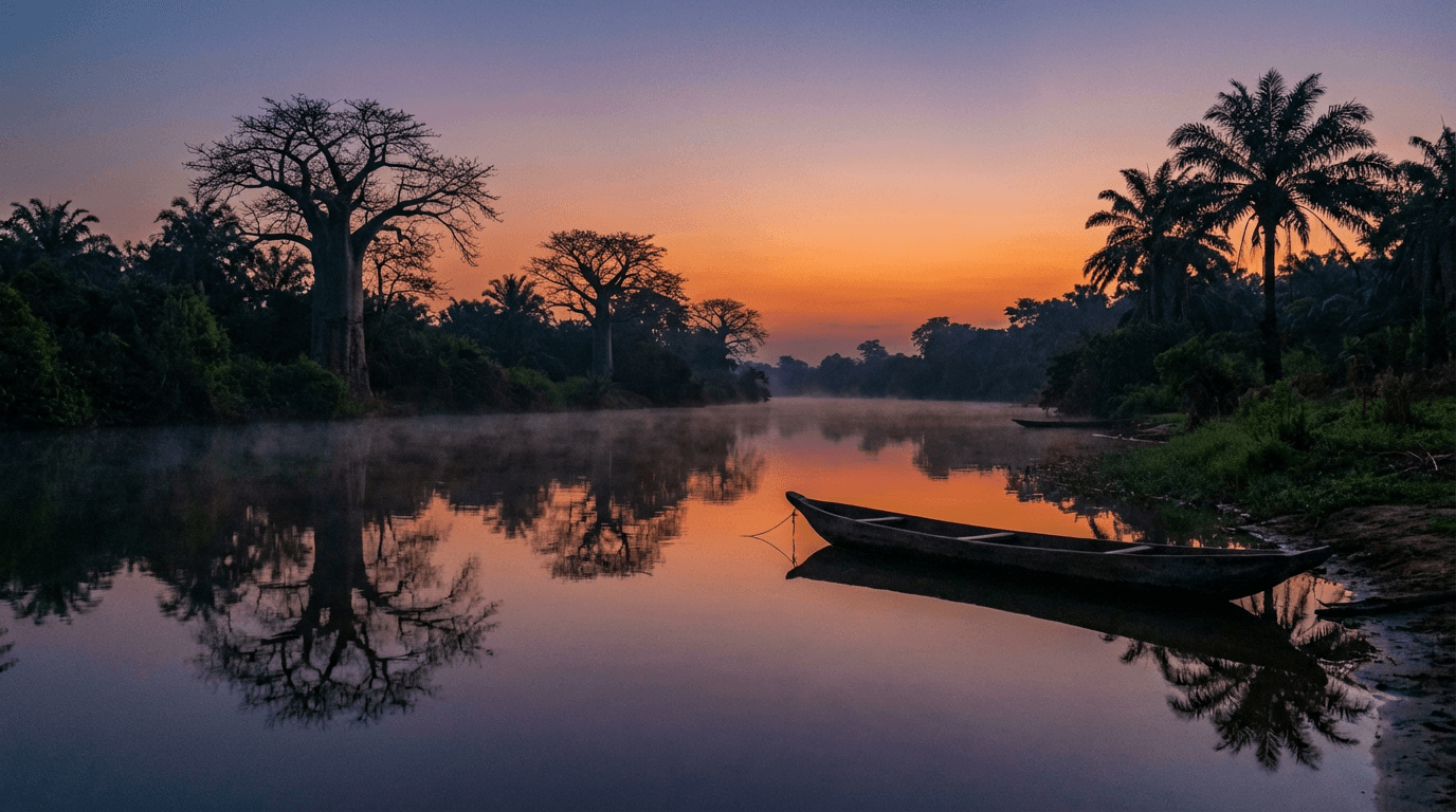 Bui National Park – river and wildlife